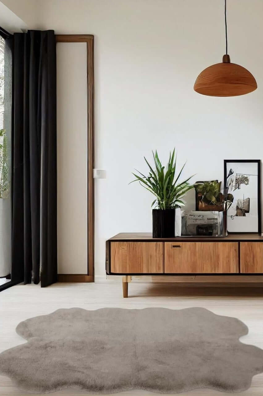 Luxury Natural Fur Rug