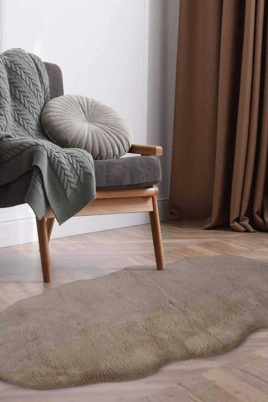 Luxury Natural Fur Rug