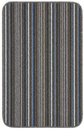 Stockholm Lead/Light Blue Washable Mat