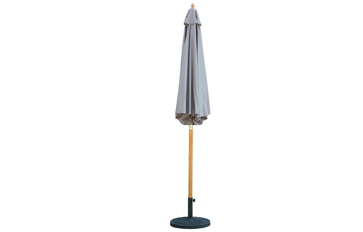 Bali Grey Wooden Parasol