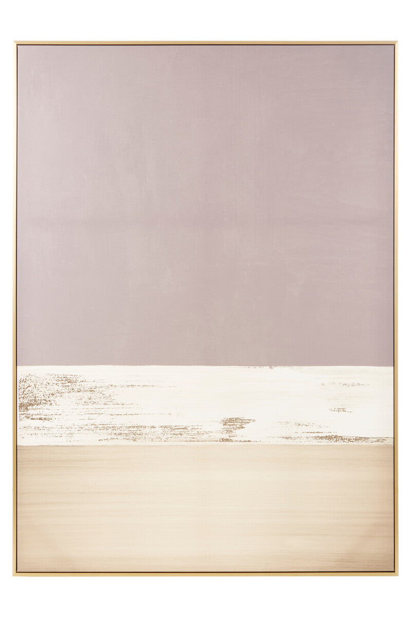 Astratto Canvas Gold & Grey Foil Wall Art