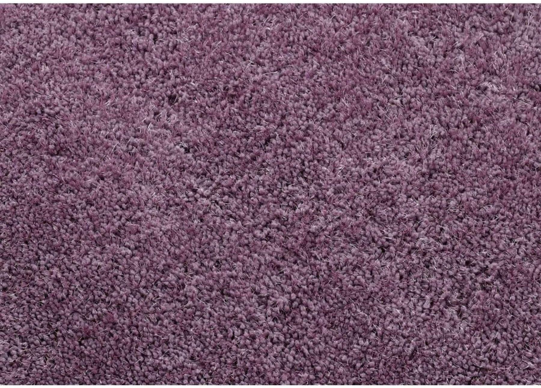 Chicago Lavender Shaggy Polyester Contemporary Rug