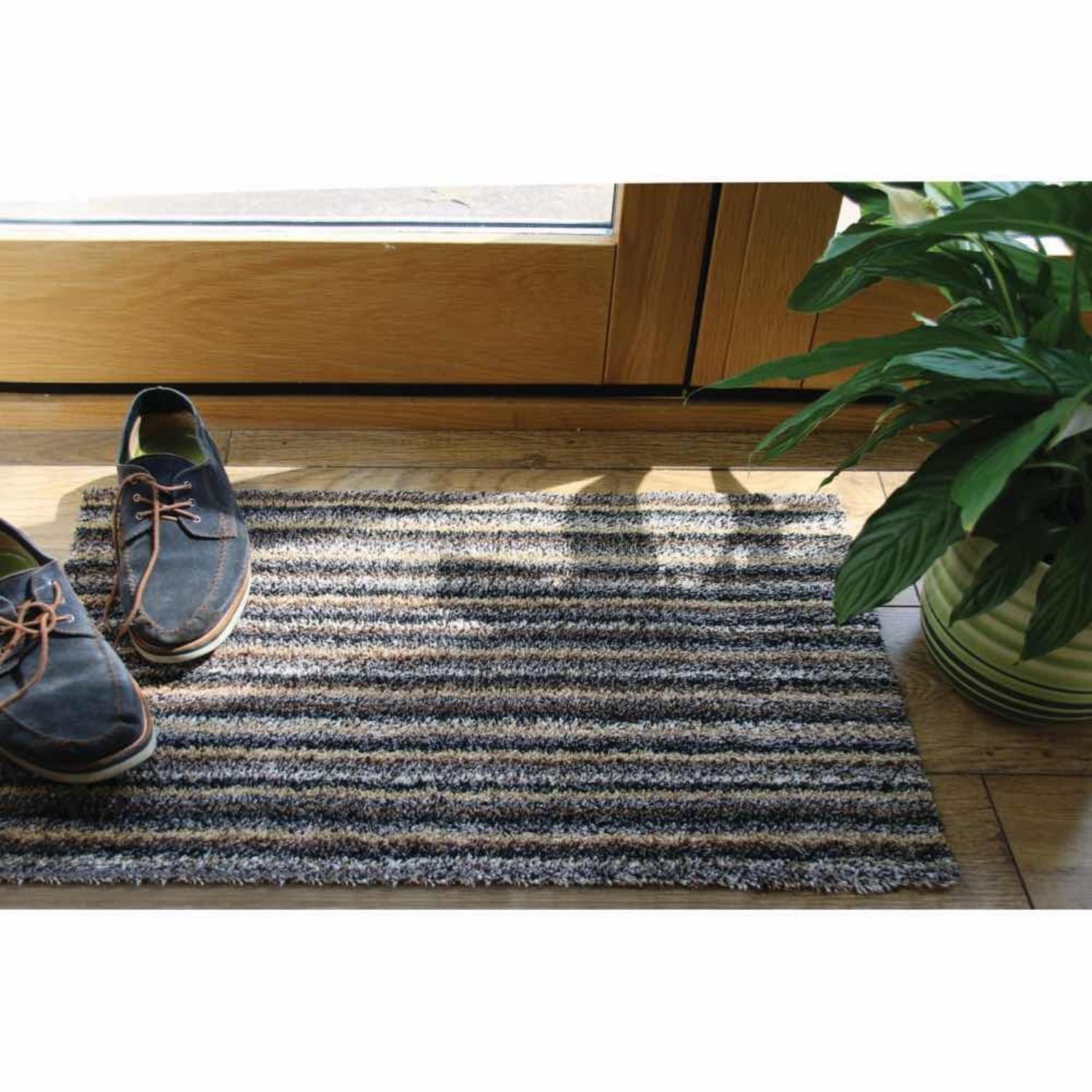 Washable Mats & Runner – Striped Design