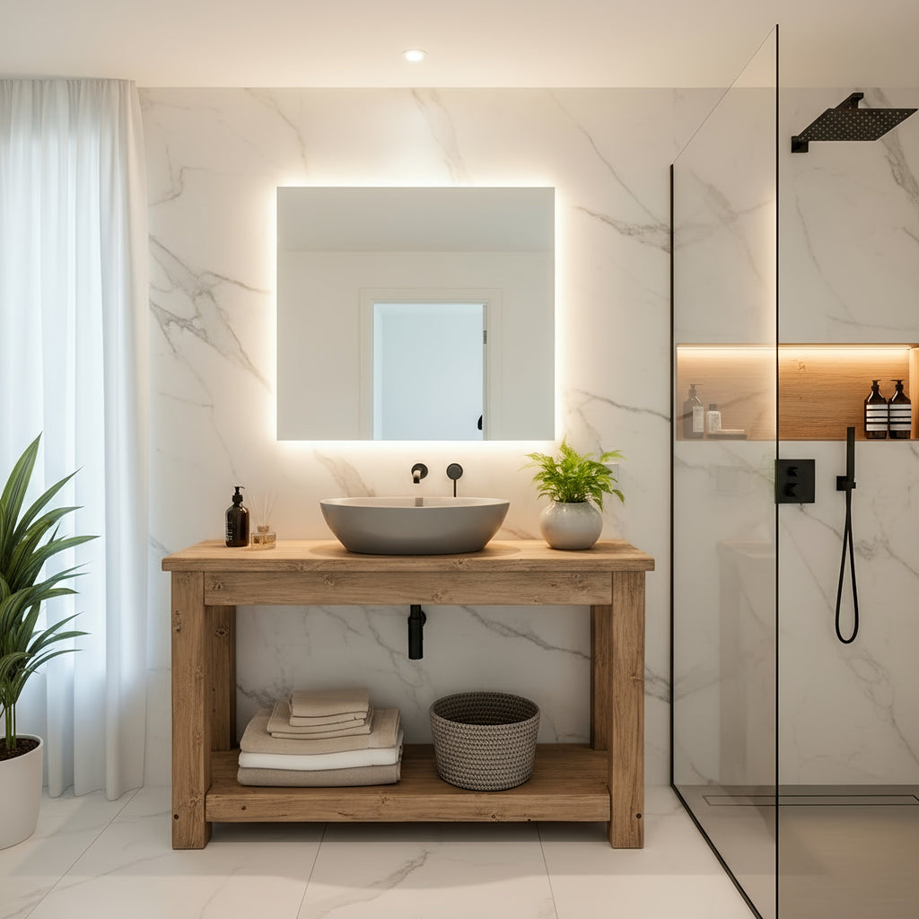 TORO Solid Wood Bathroom Vanity Cabinet