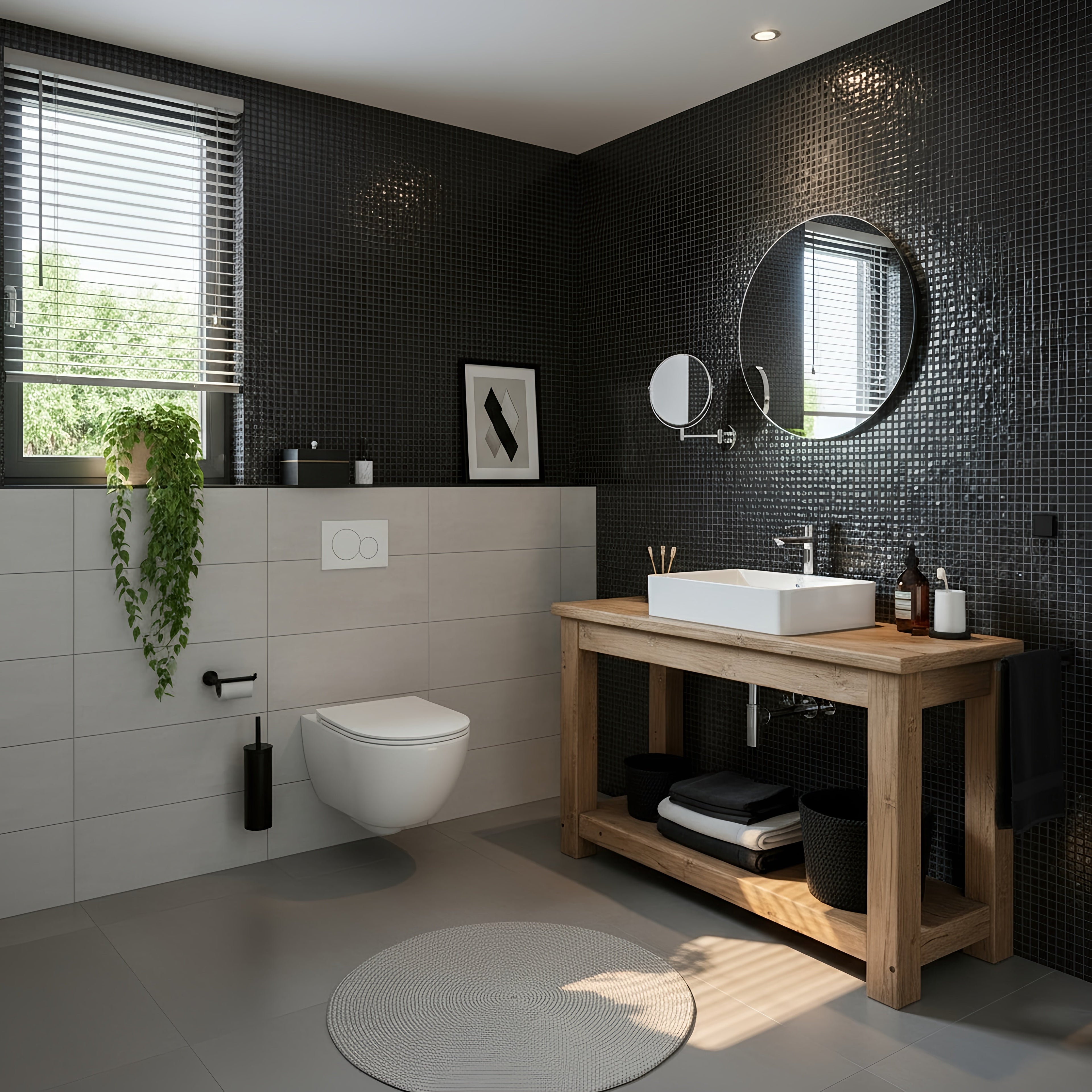 TORO Solid Wood Bathroom Vanity Cabinet