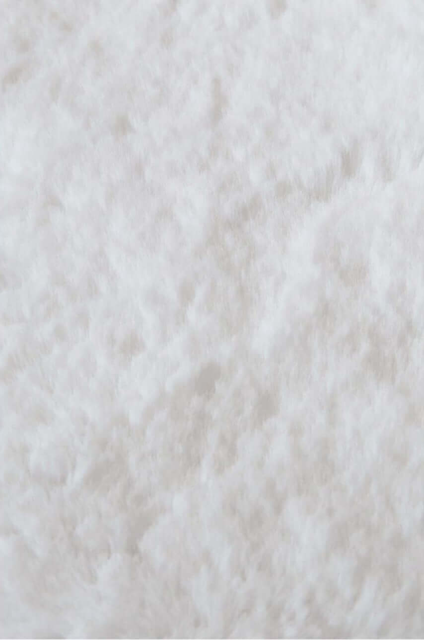 Luxury White Fur Rug
