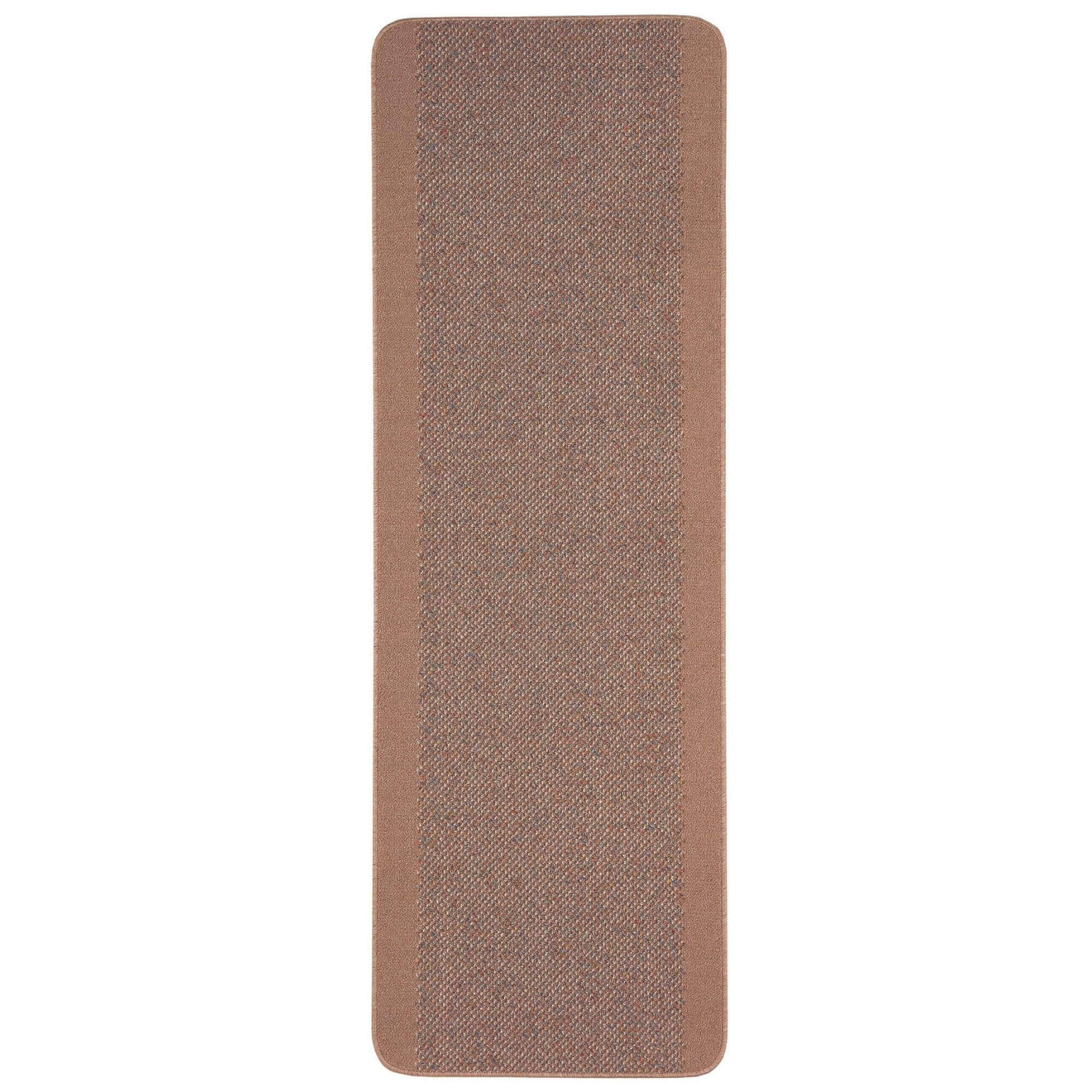Washable Designer Bordered Beige Rug