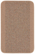 Washable Designer Bordered Beige Rug