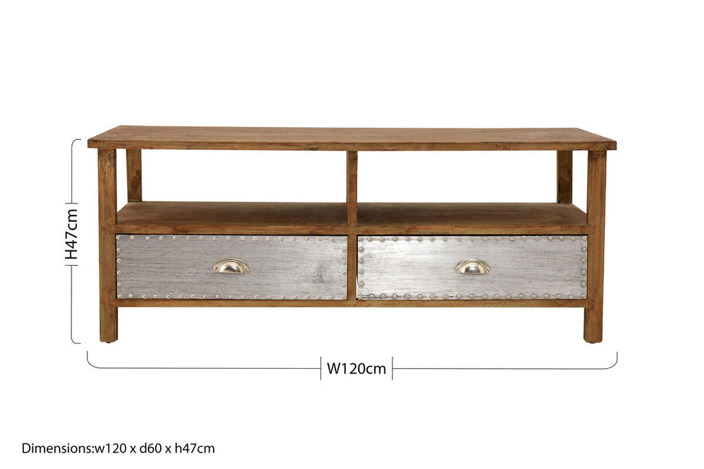 Shoreditch Natural Industrial Coffee Table