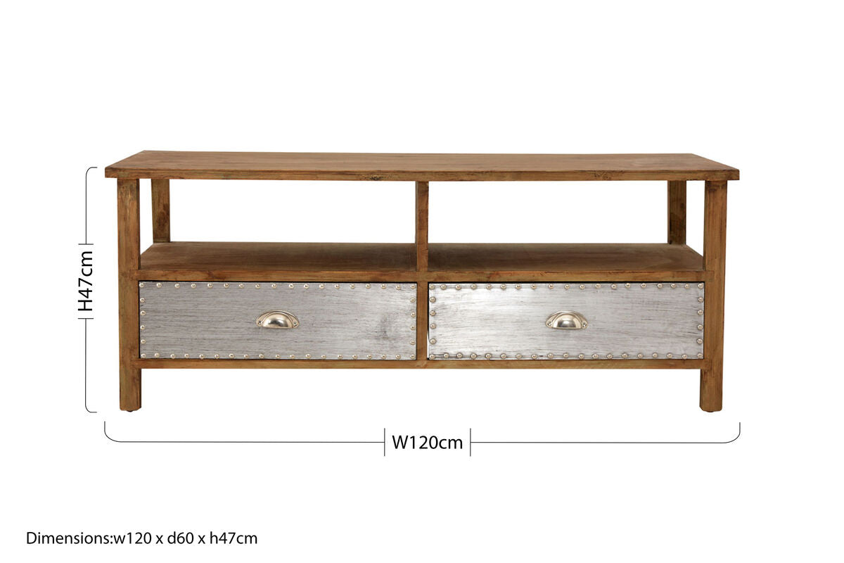Shoreditch Natural Industrial Coffee Table