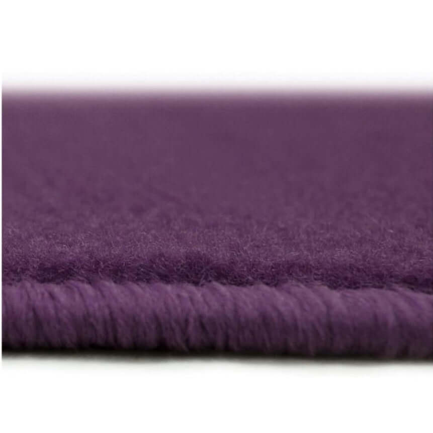 Maestro Solid Purple Contemporary Rug