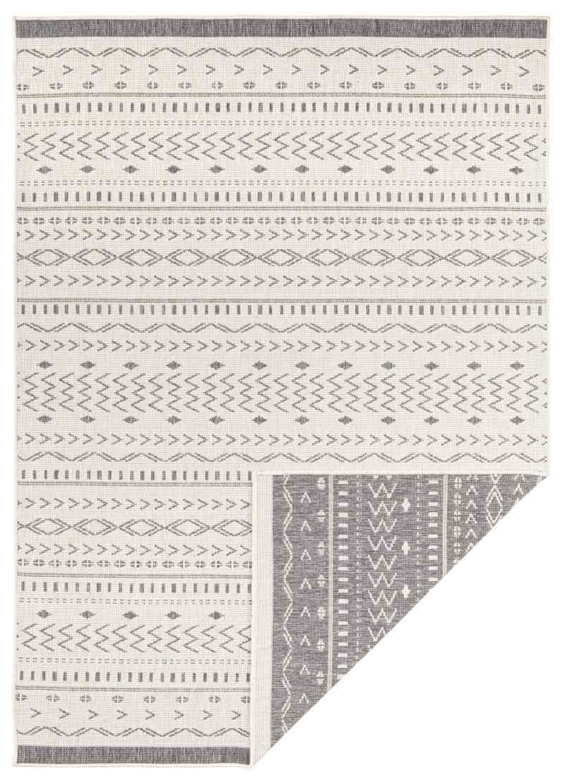 Kuba Reversible Indoor-Outdoor Natural Scandinavian Rug