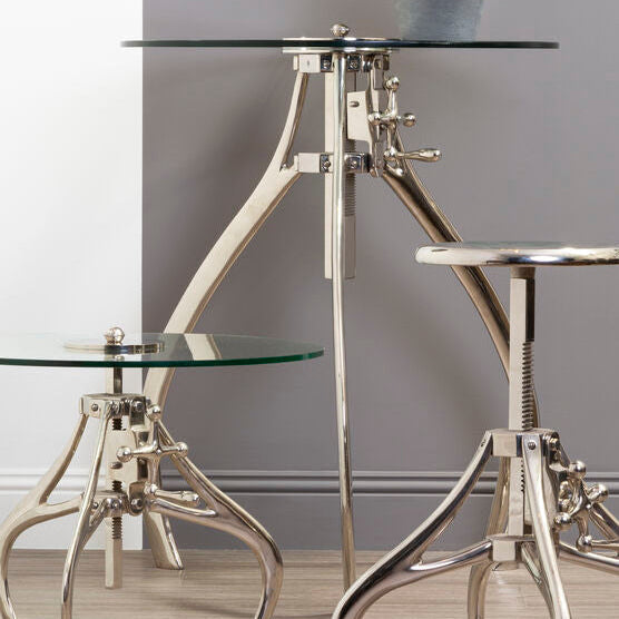 Glass Side Table