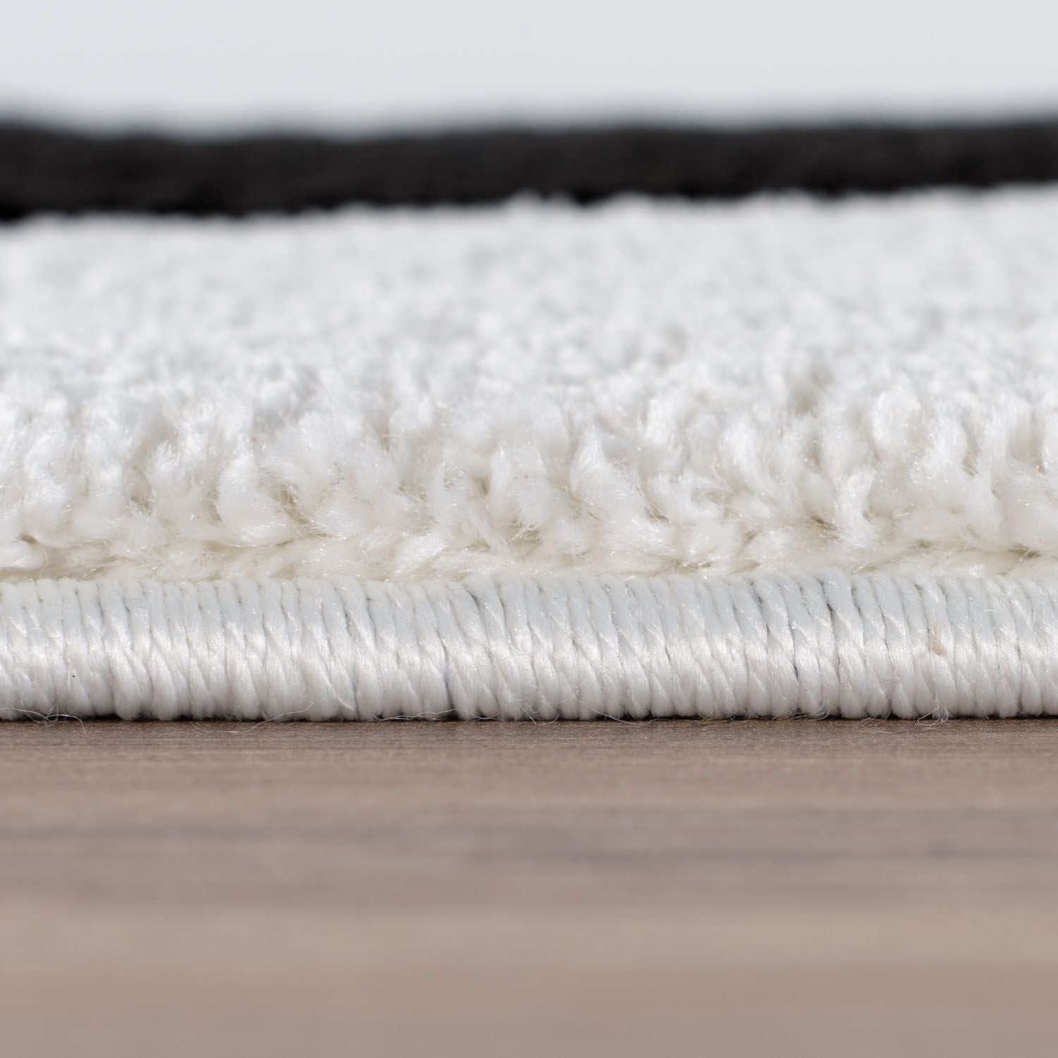 Joli Striped Black & White Rug
