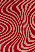 Joli Striped Red & Pink Rug