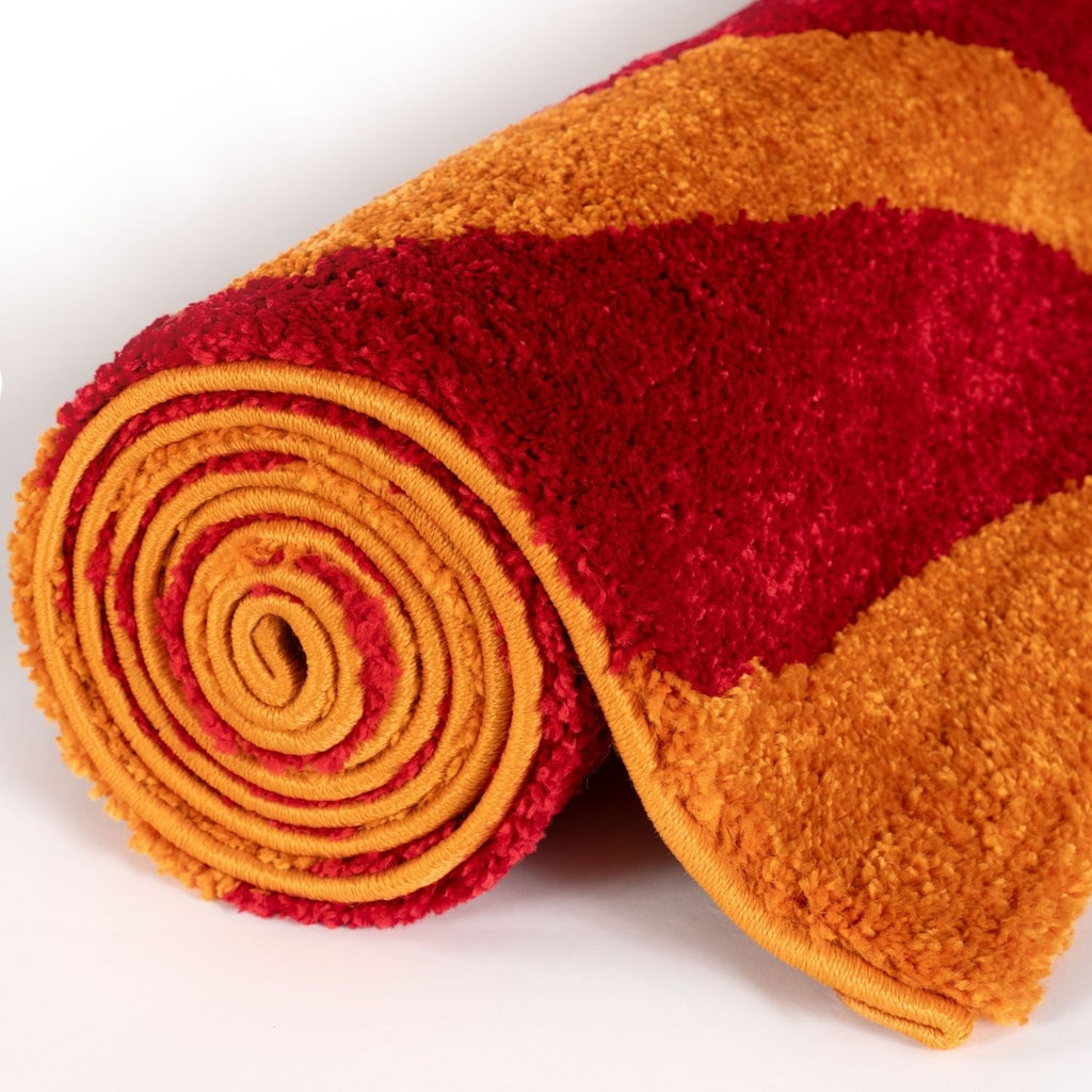 Joli Striped Red & Orange Rug