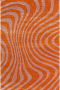 Joli Striped Orange & Pink Rug