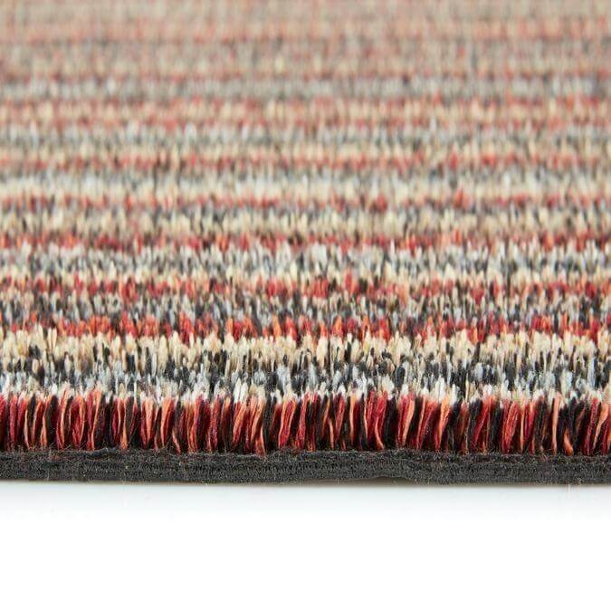 Washable Mat – Striped Design In Multicolour