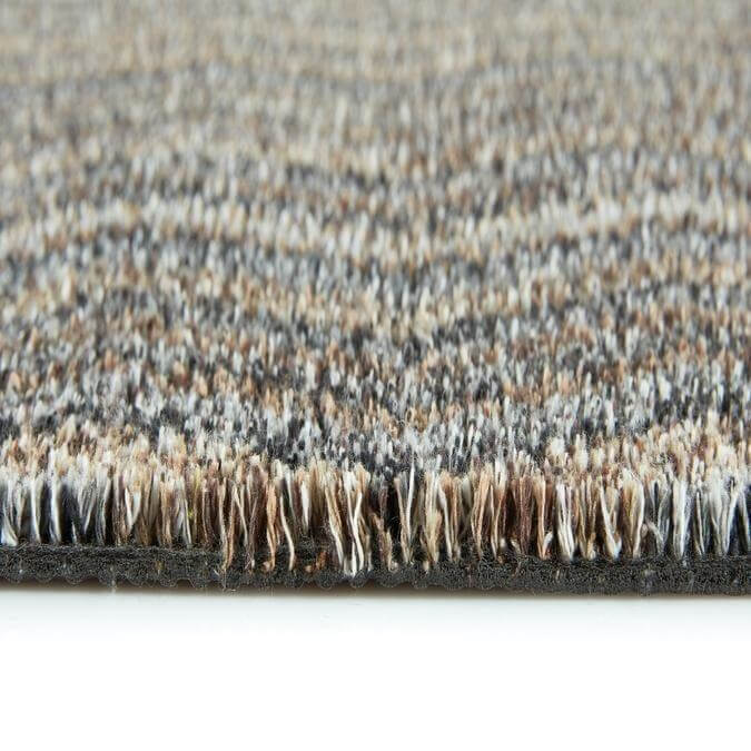 Washable Mats - Chevron Design Cotton Contemporary