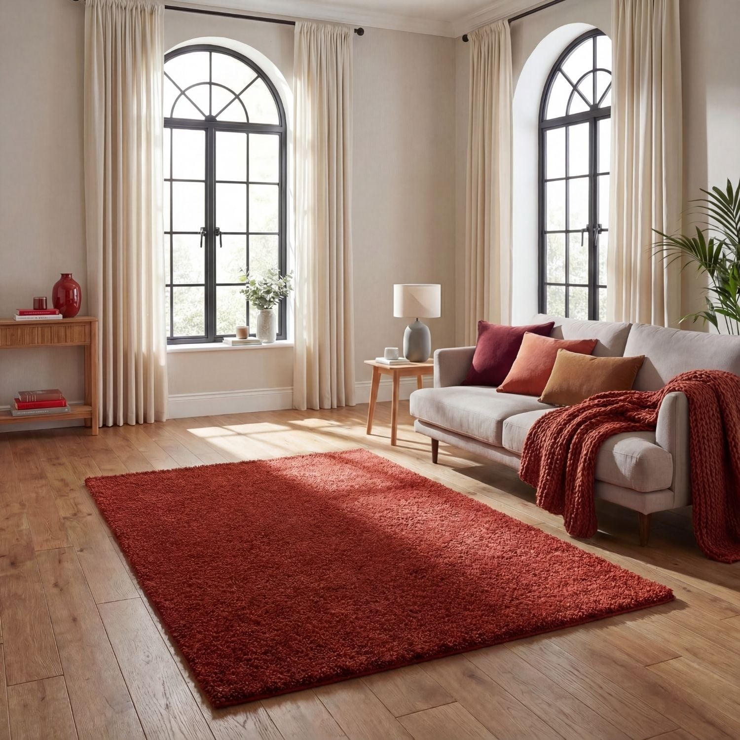 Myshaggy Solid Terra Natural Rug