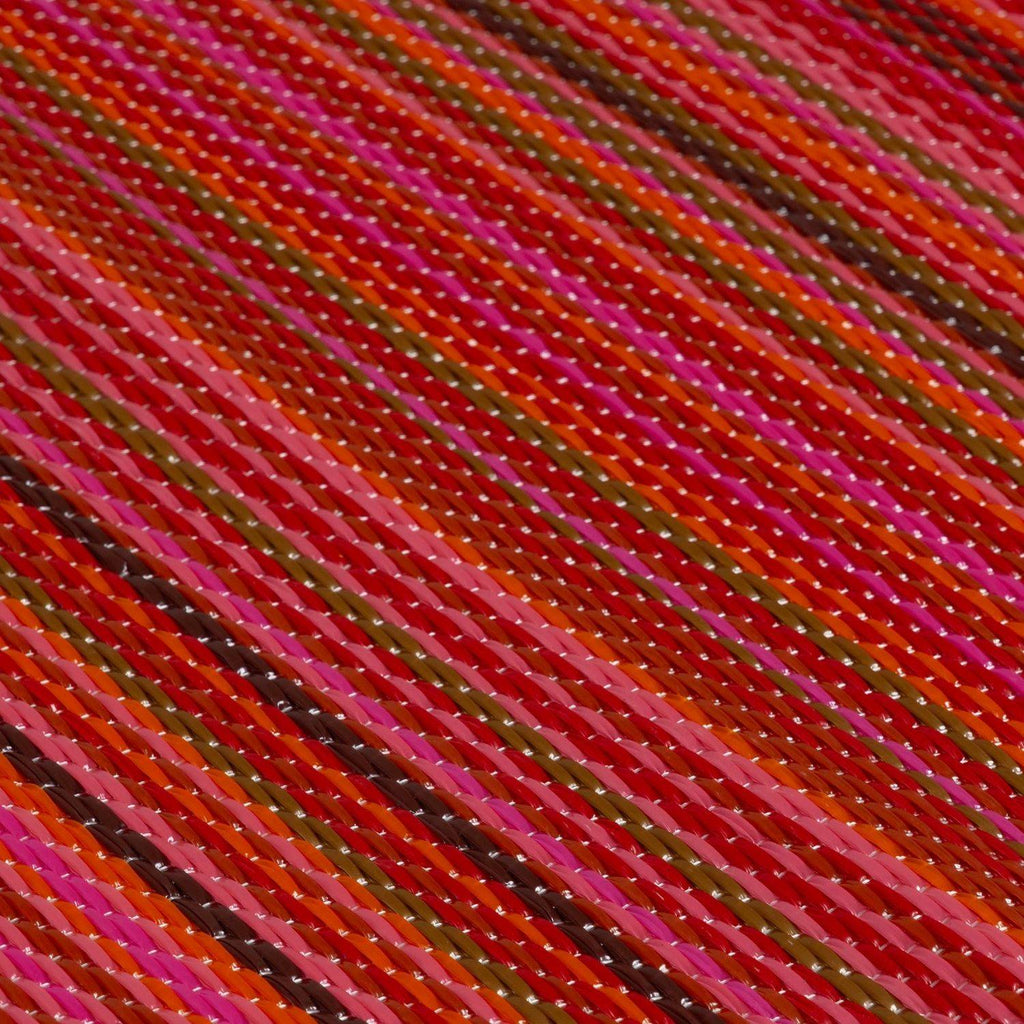Rainbow Outdoor Rug Terra Rattan Contemporary