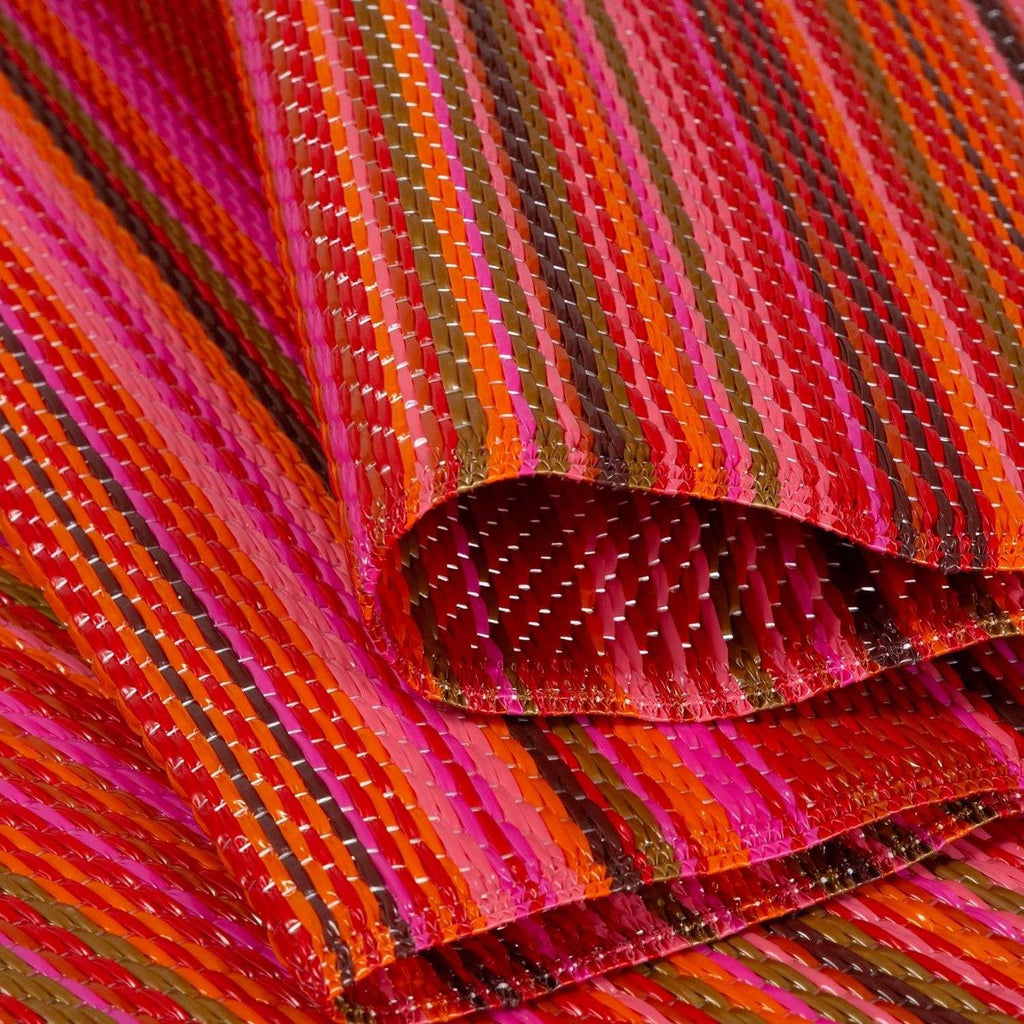 Rainbow Outdoor Rug Terra Rattan Contemporary