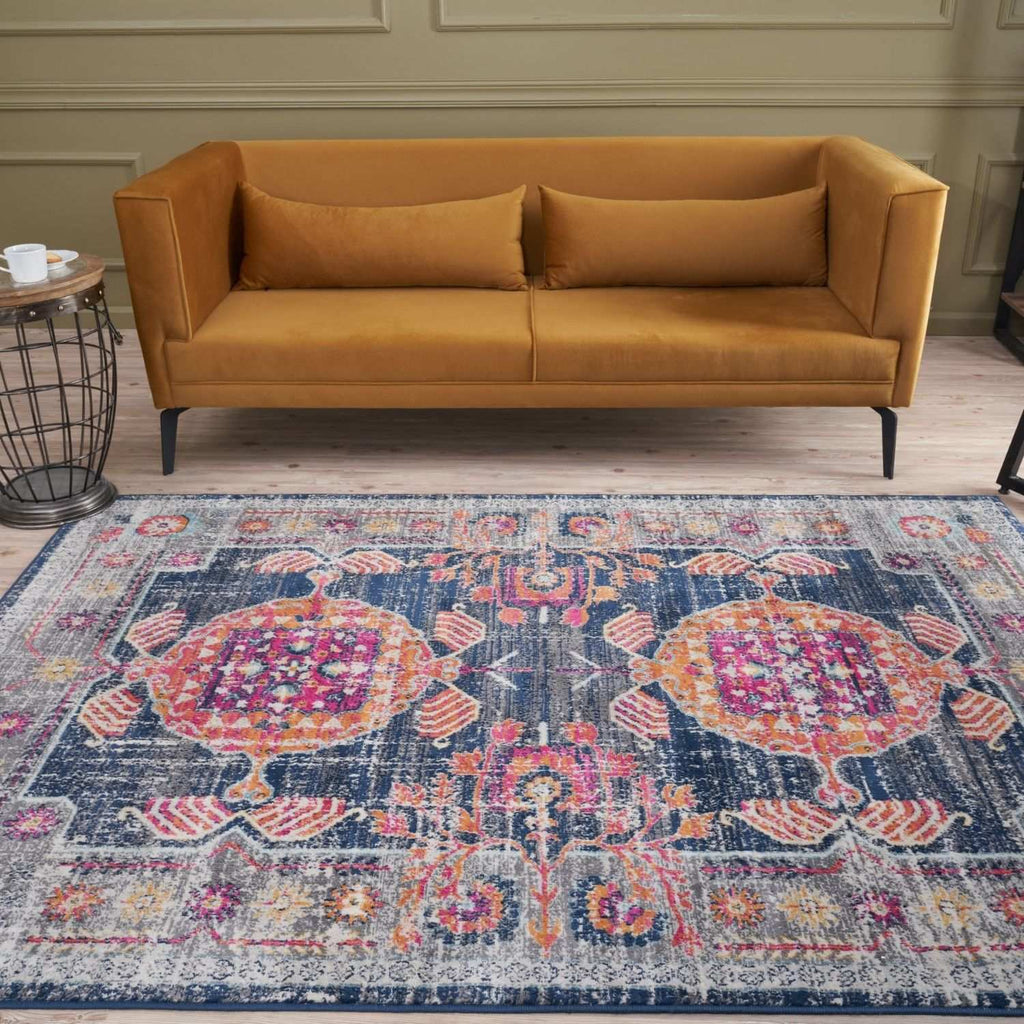 Marrakech Vintage Multicolour Rug Modern