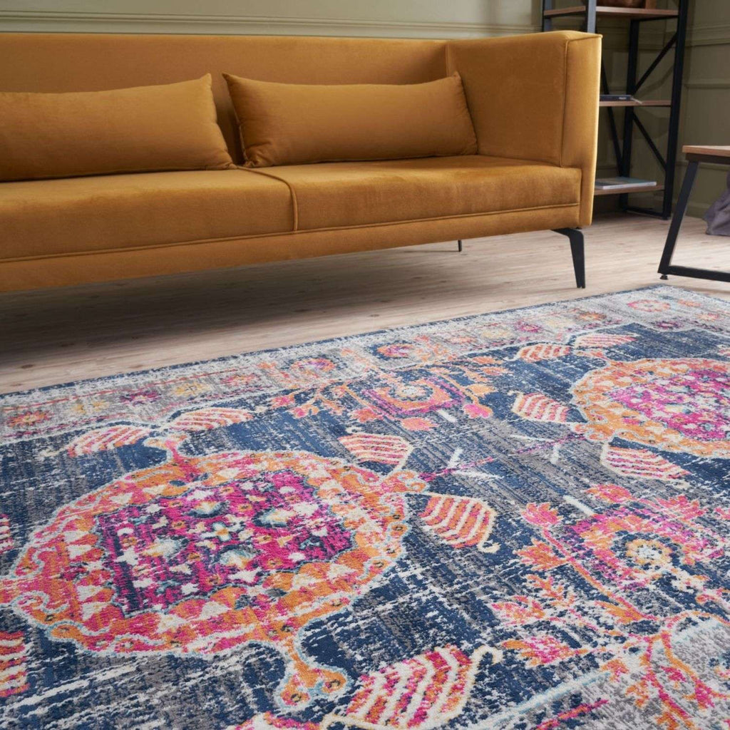 Marrakech Vintage Multicolour Rug Modern