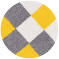Myshaggy Geometric Yellow Natural Contemporary Rug