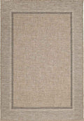 Summer Latte Border Rug – Indoor/Outdoor
