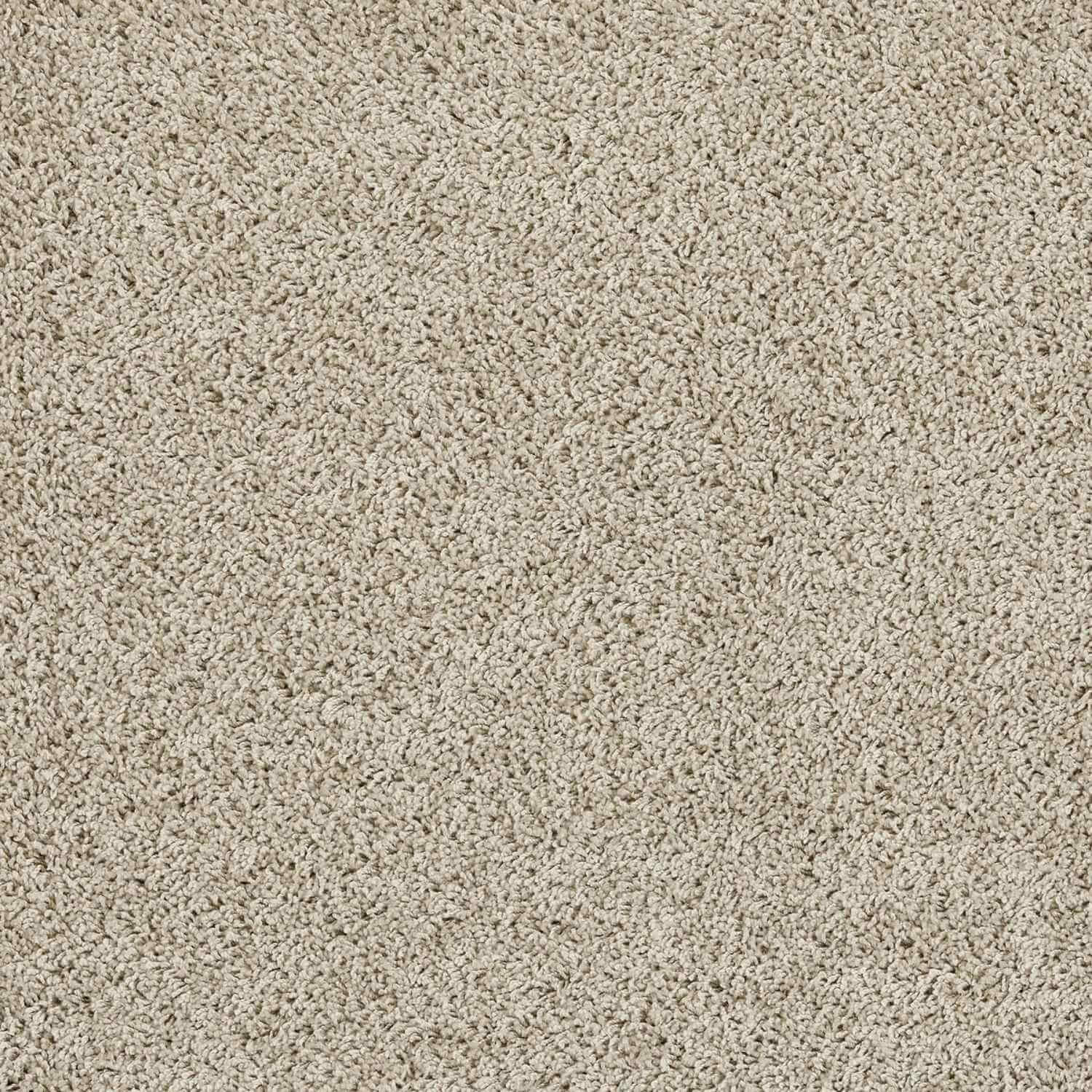 Washable Stone Shaggy Natural Rug