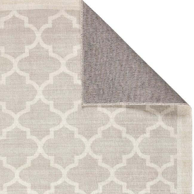 Washable Rug Eterna Beige Cotton Contemporary